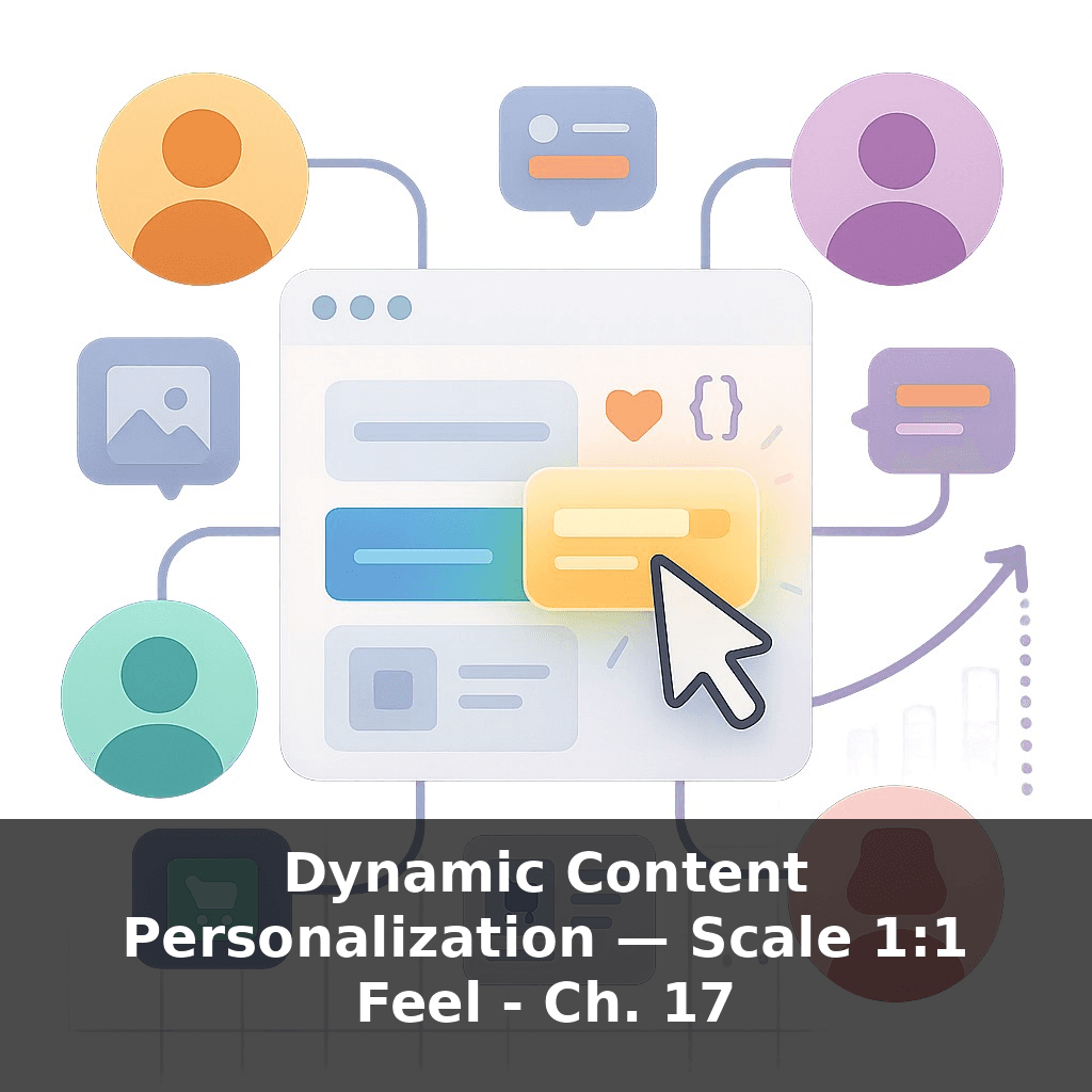 Dynamic Content Personalization — Scale 1:1 Feel