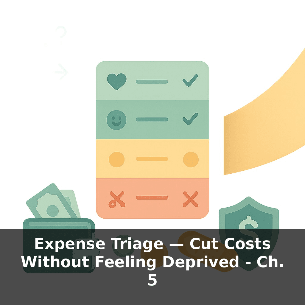 Expense Triage — Cut Costs Without Feeling Deprived