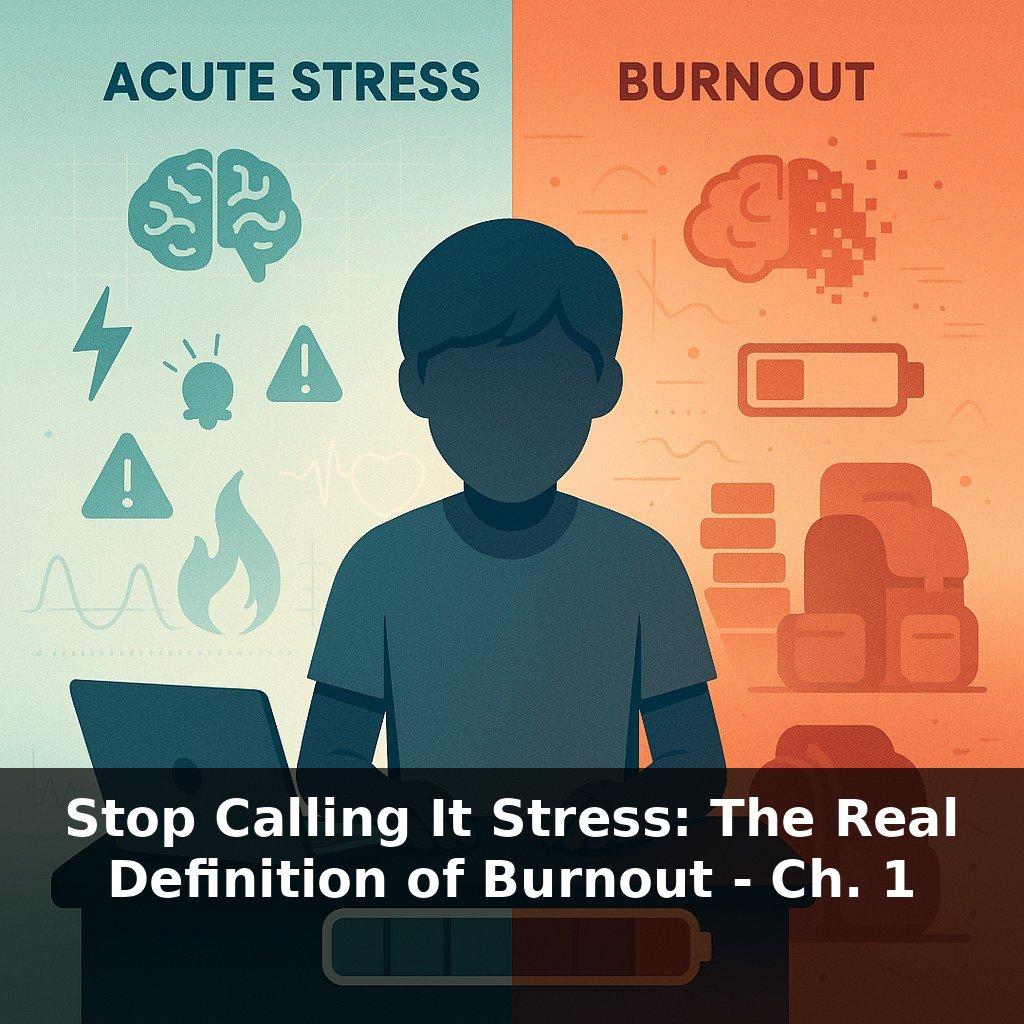 Stop Calling It Stress: The Real Definition of Burnout