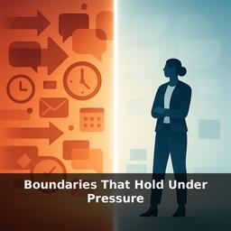 Boundaries That Hold Under Pressure