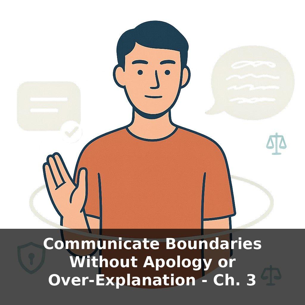 Communicate Boundaries Without Apology or Over-Explanation