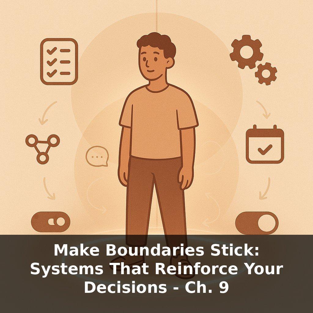 Make Boundaries Stick: Systems That Reinforce Your Decisions