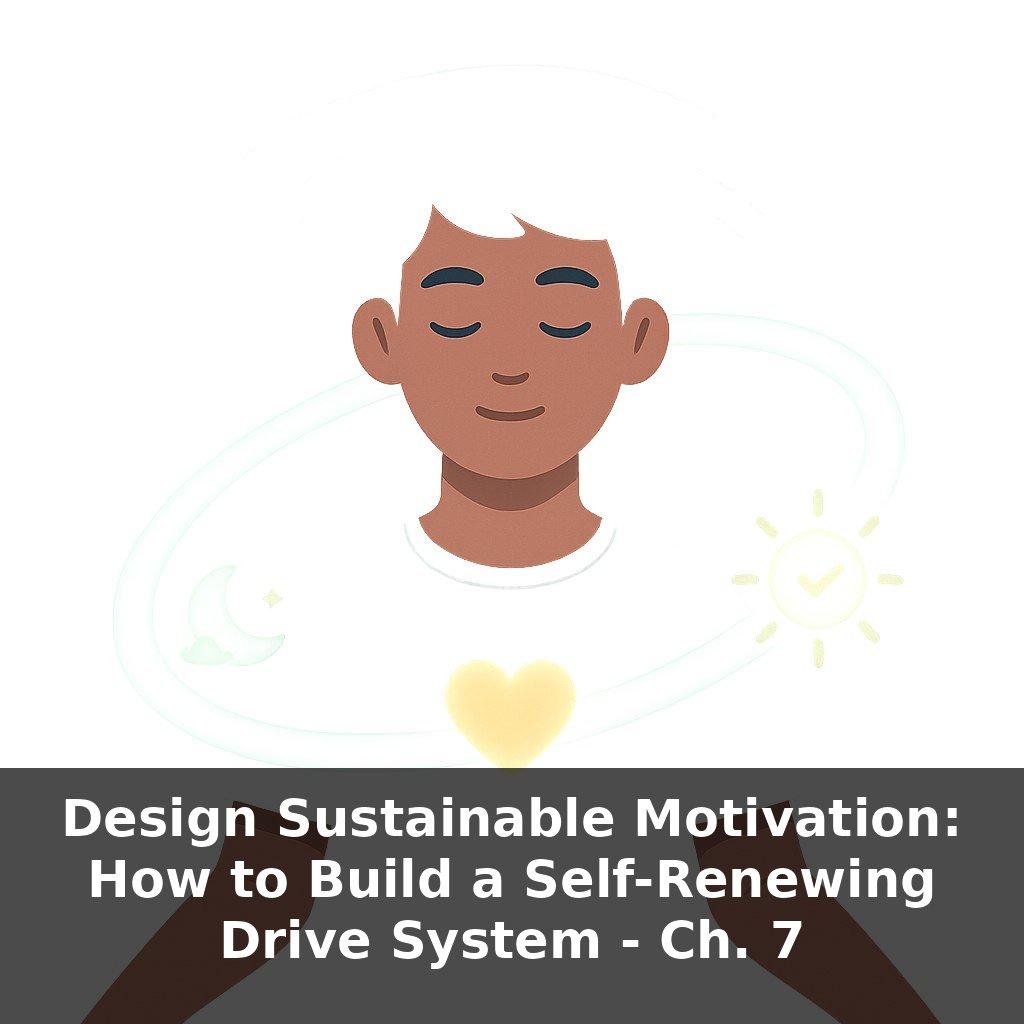 Design Sustainable Motivation: How to Build a Self-Renewing Drive System