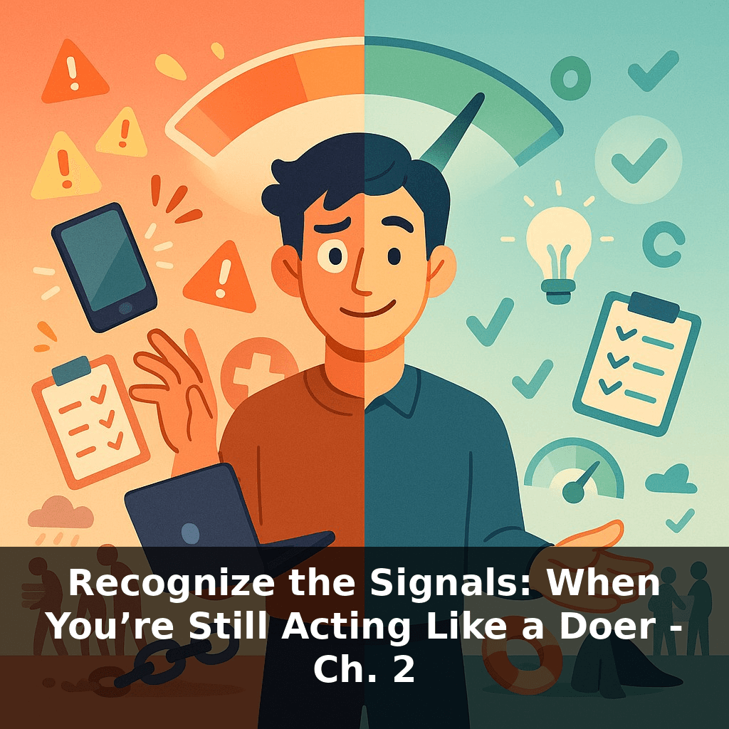 Recognize the Signals: When You’re Still Acting Like a Doer