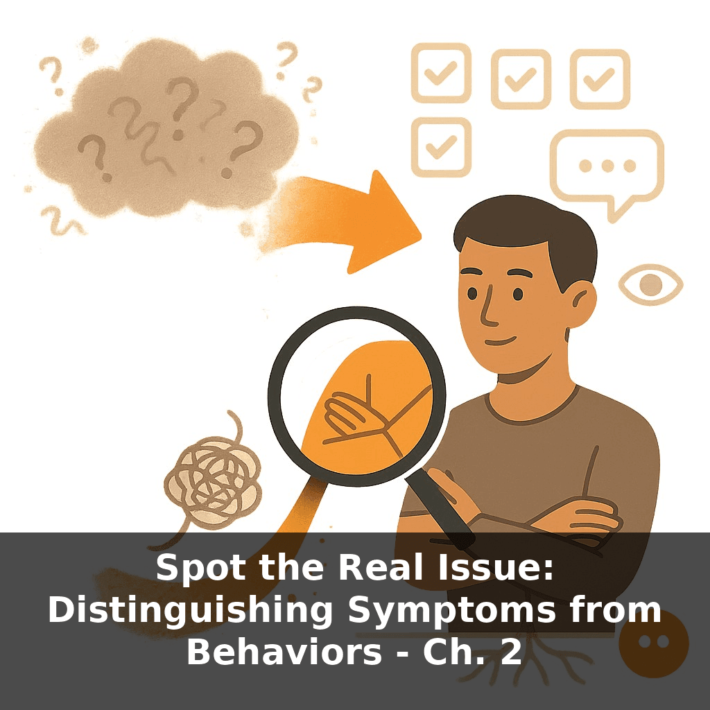Spot the Real Issue: Distinguishing Symptoms from Behaviors