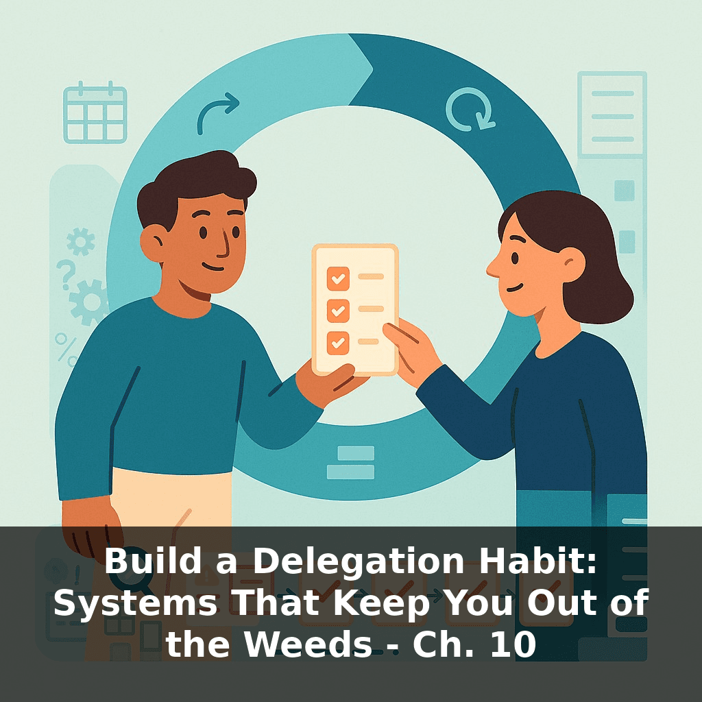 Build a Delegation Habit: Systems That Keep You Out of the Weeds
