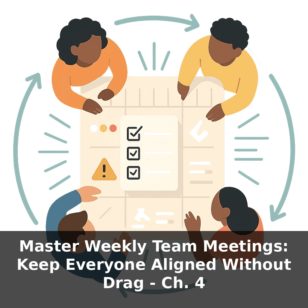 Master Weekly Team Meetings: Keep Everyone Aligned Without Drag