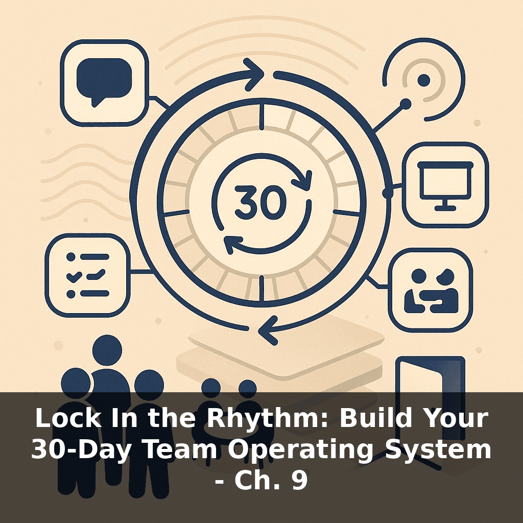 Lock In the Rhythm: Build Your 30-Day Team Operating System