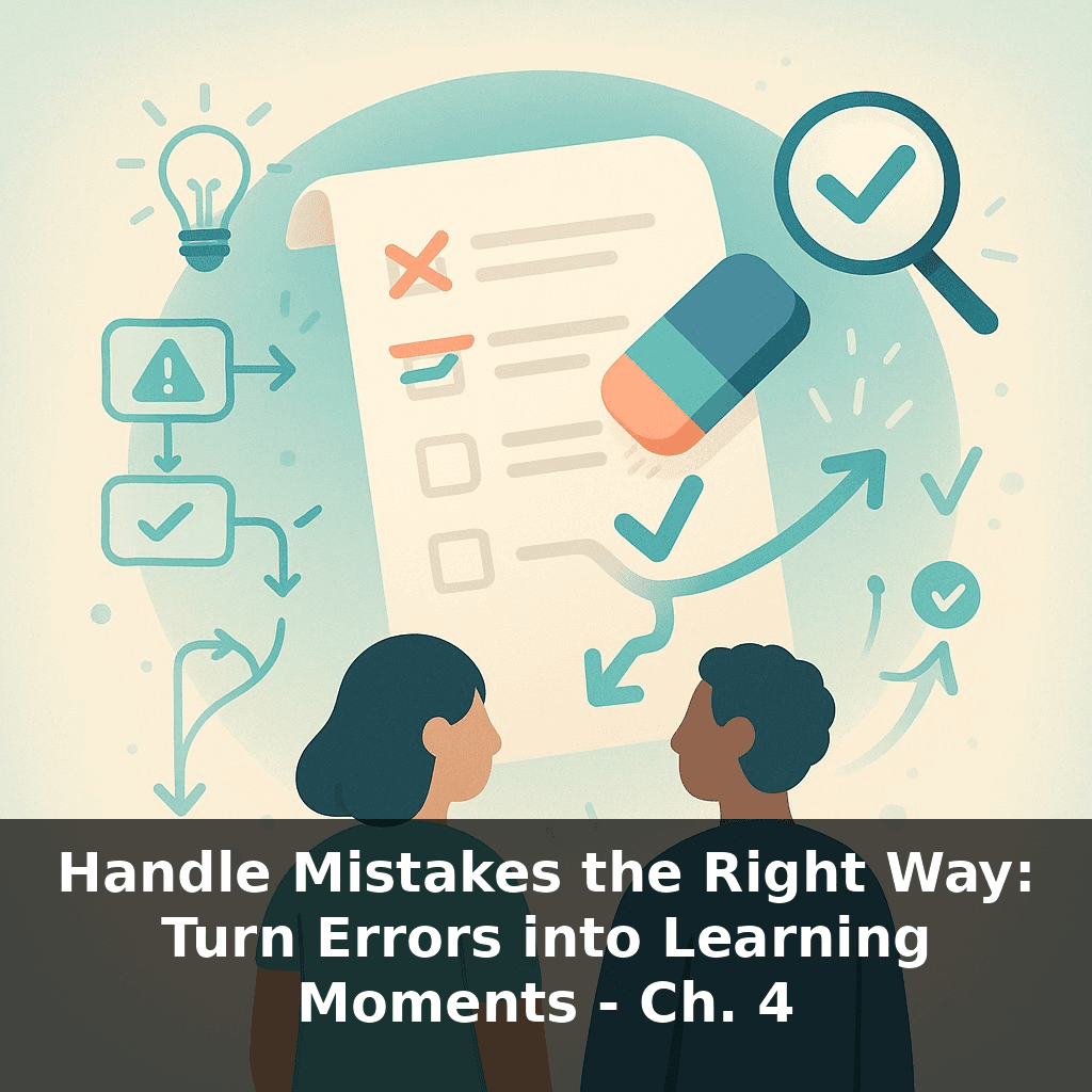 Handle Mistakes the Right Way: Turn Errors into Learning Moments