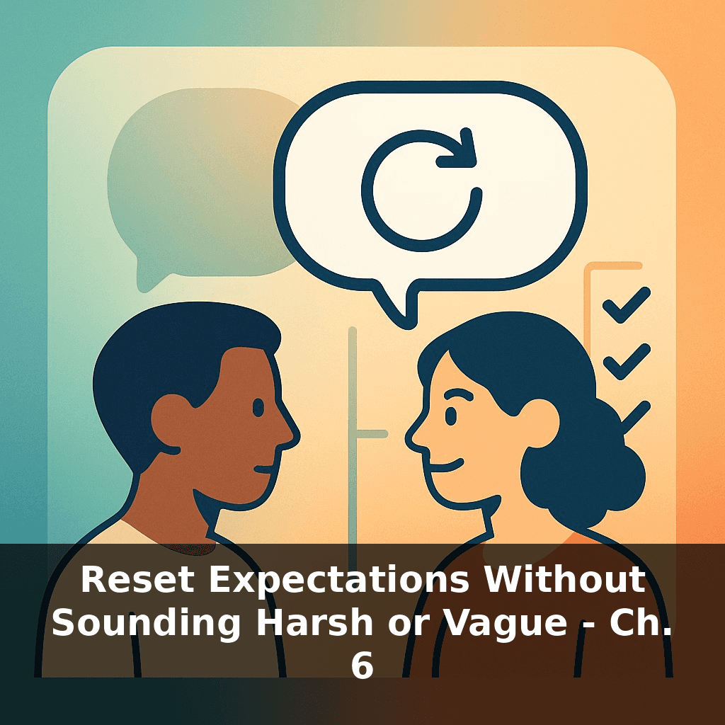 Reset Expectations Without Sounding Harsh or Vague
