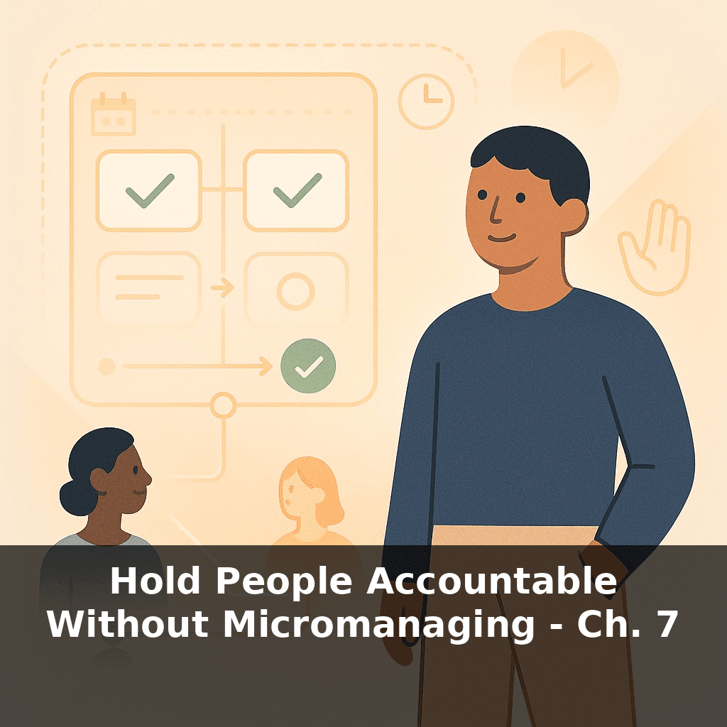 Hold People Accountable Without Micromanaging