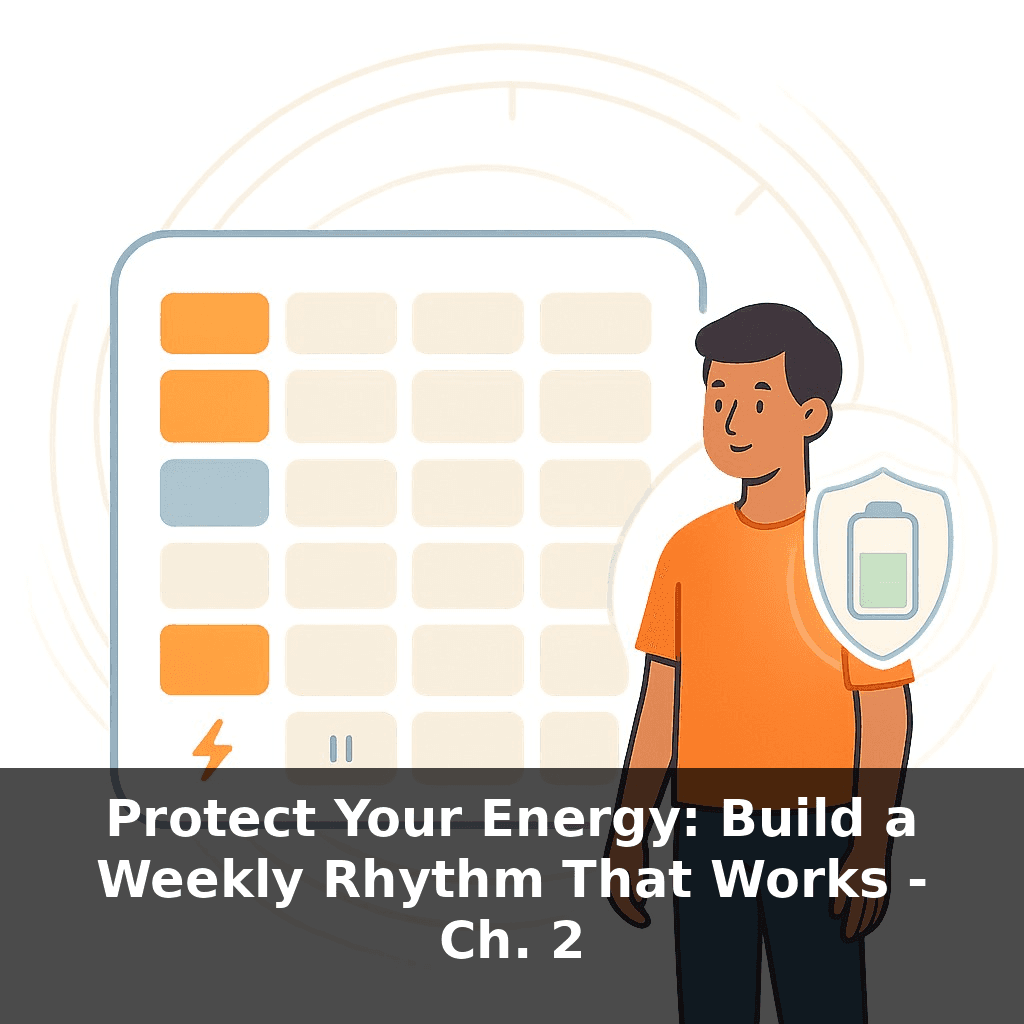 Protect Your Energy: Build a Weekly Rhythm That Works