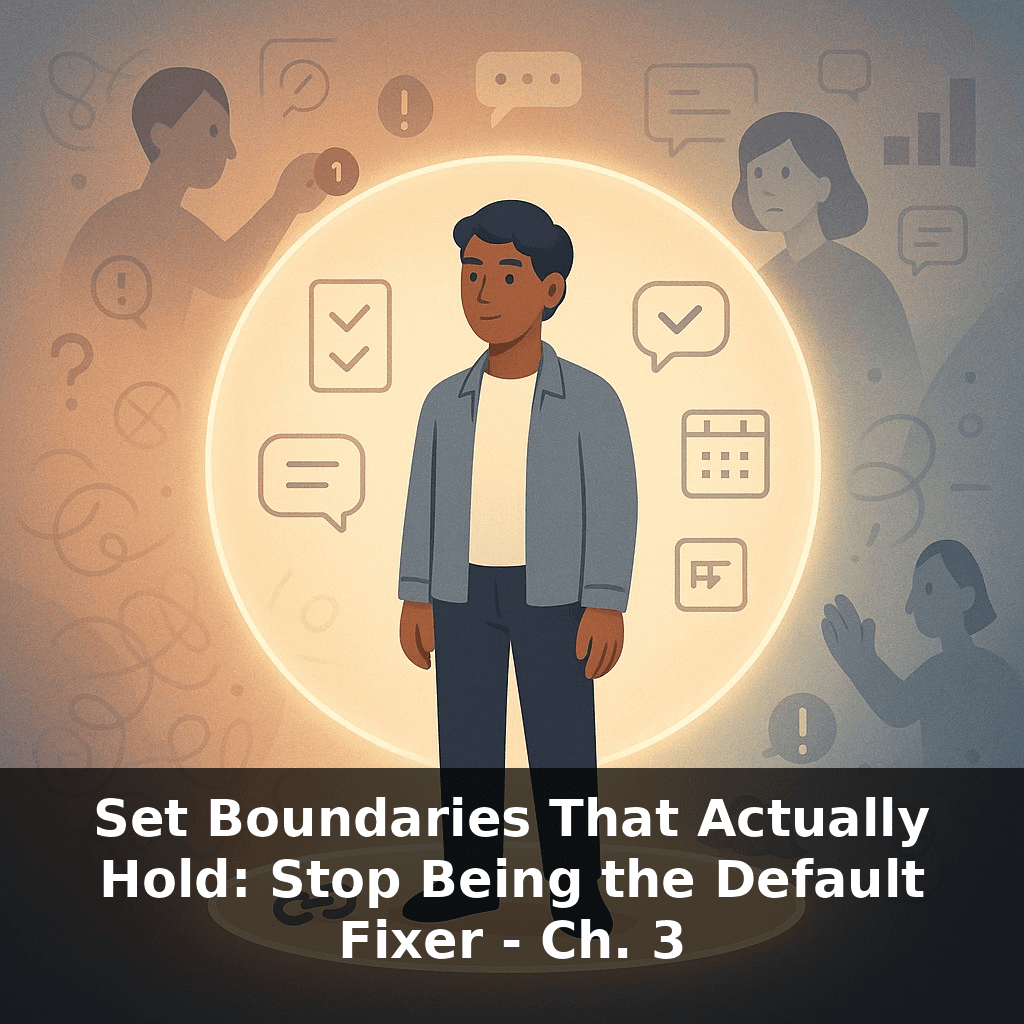 Set Boundaries That Actually Hold: Stop Being the Default Fixer