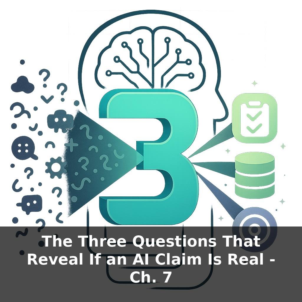The Three Questions That Reveal If an AI Claim Is Real