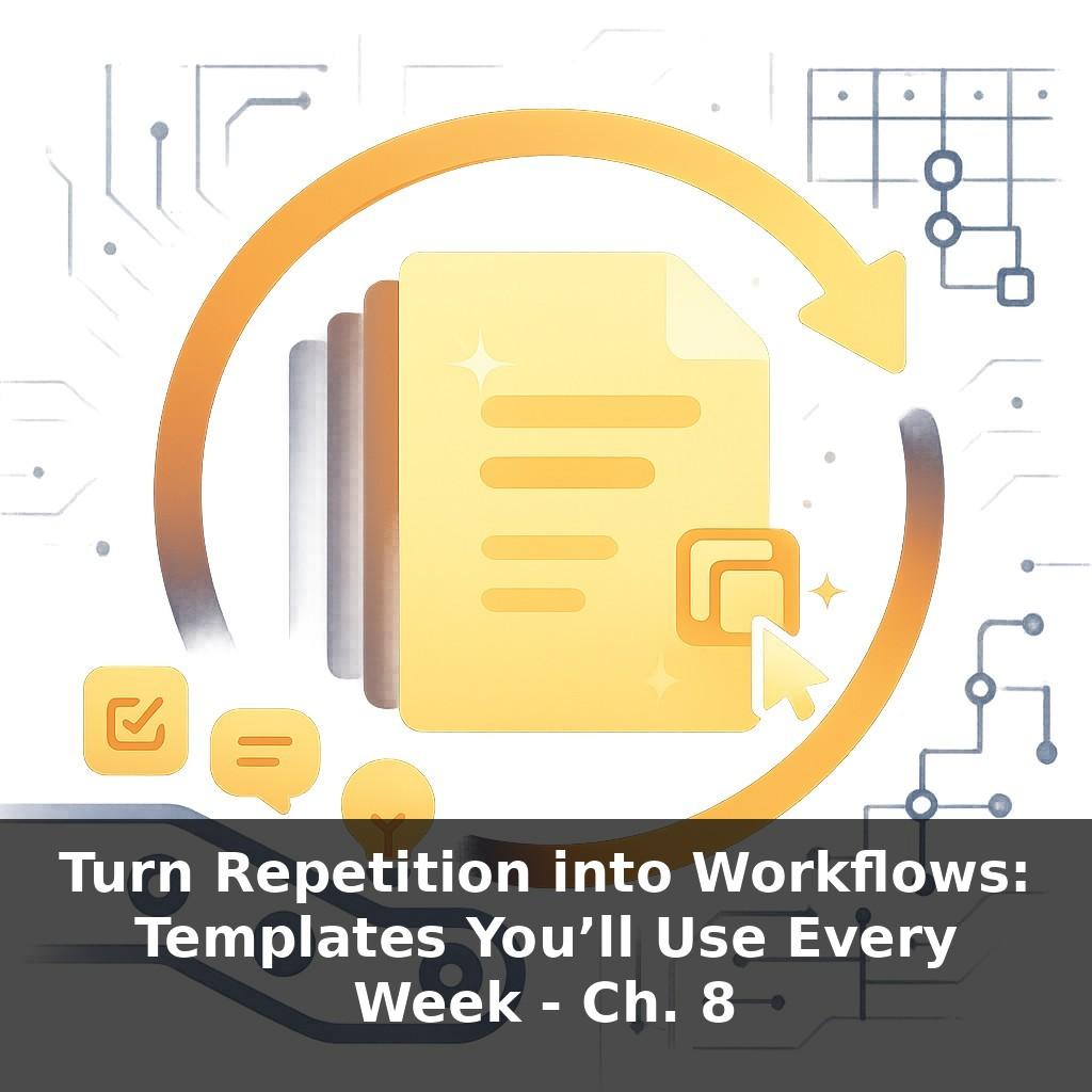 Turn Repetition into Workflows: Templates You’ll Use Every Week