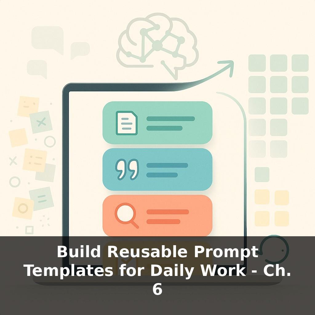 Build Reusable Prompt Templates for Daily Work