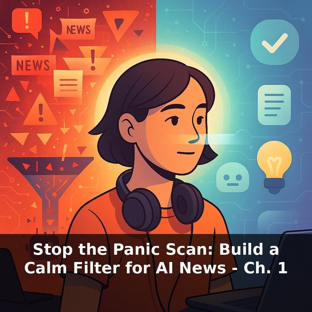 Stop the Panic Scan: Build a Calm Filter for AI News