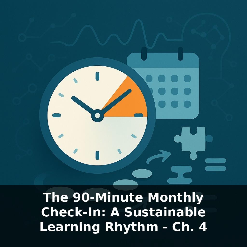 The 90‑Minute Monthly Check-In: A Sustainable Learning Rhythm