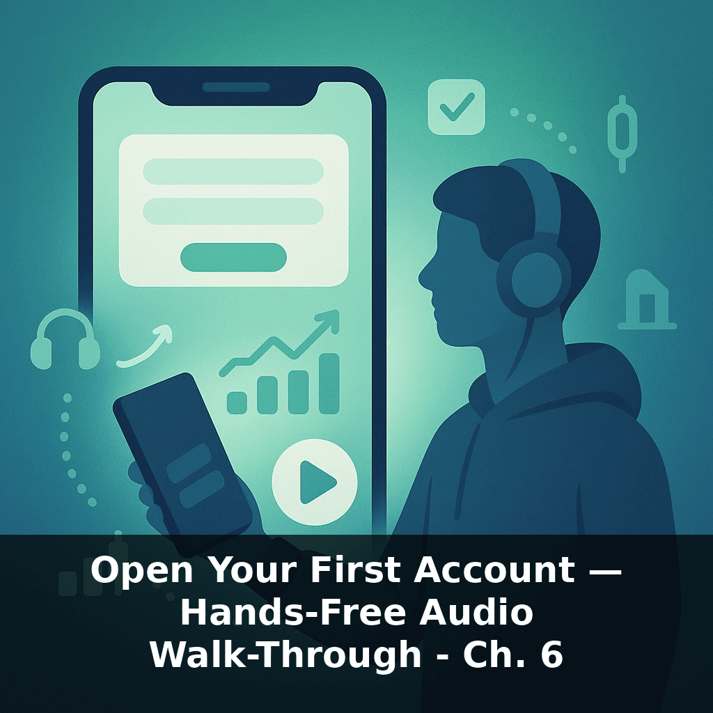 Open Your First Account — Hands-Free Audio Walk-Through