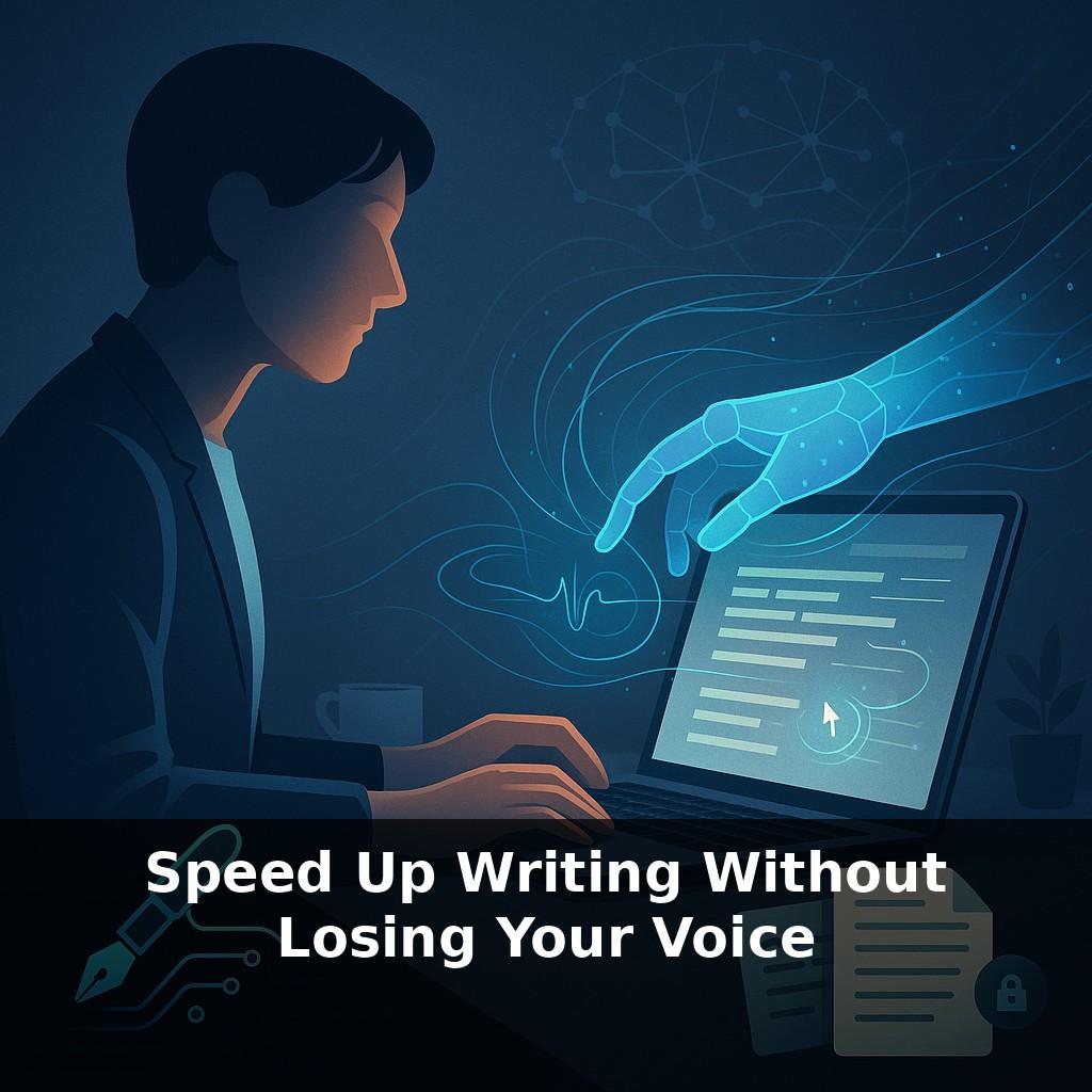 Speed Up Writing Without Losing Your Voice