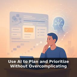 Use AI to Plan and Prioritize Without Overcomplicating