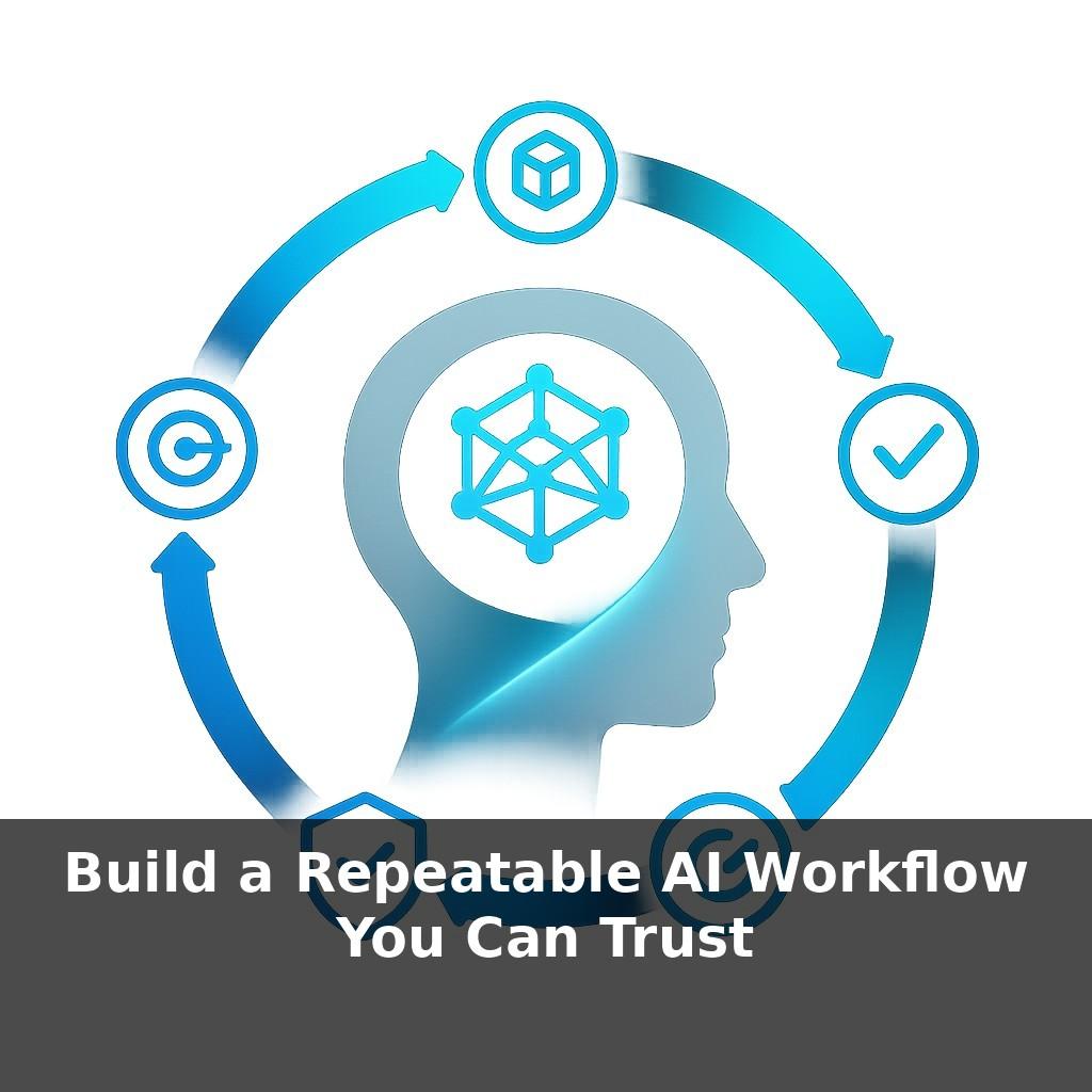 Build a Repeatable AI Workflow You Can Trust