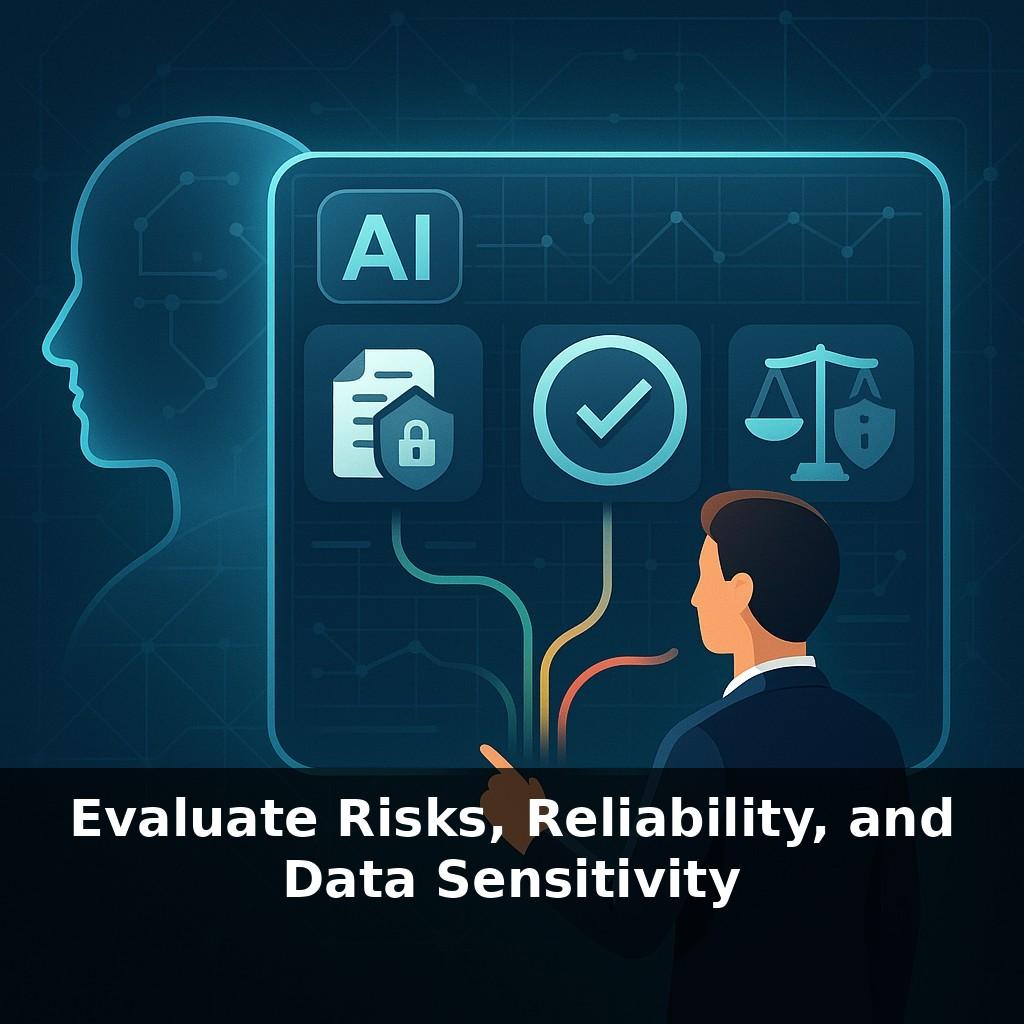Evaluate Risks, Reliability, and Data Sensitivity