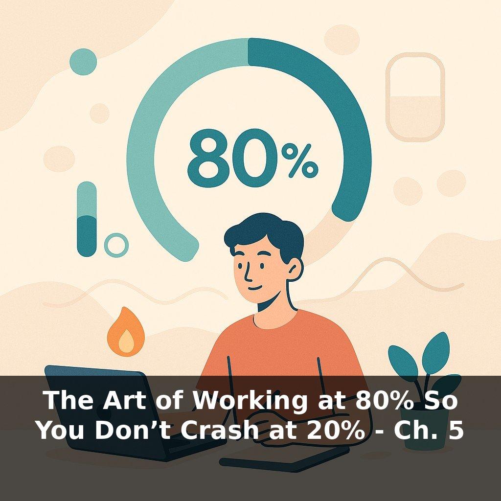 The Art of Working at 80% So You Don’t Crash at 20%