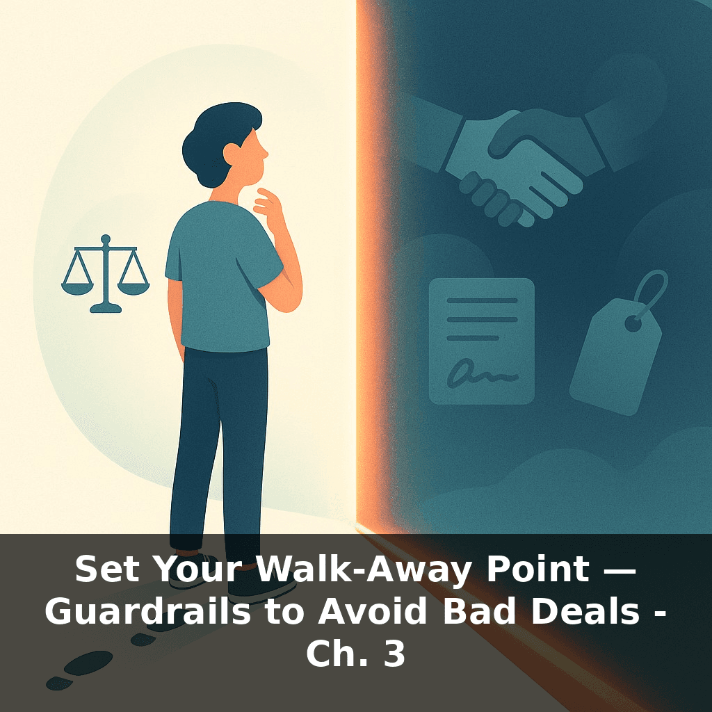 Set Your Walk-Away Point — Guardrails to Avoid Bad Deals