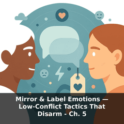 Mirror & Label Emotions — Low-Conflict Tactics That Disarm