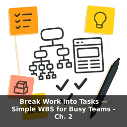 Break Work into Tasks — Simple WBS for Busy Teams