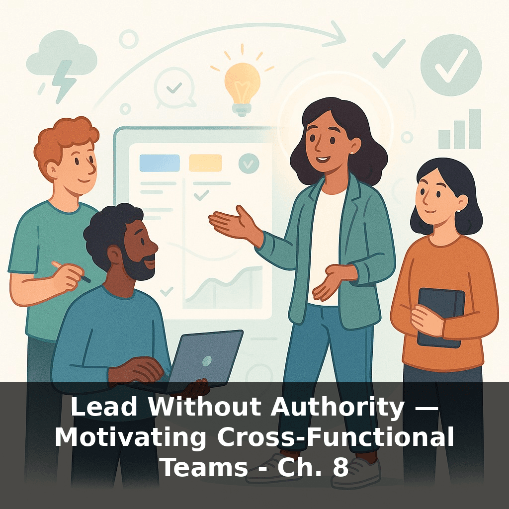 Lead Without Authority — Motivating Cross-Functional Teams