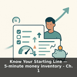 Know Your Starting Line — 5-minute money inventory