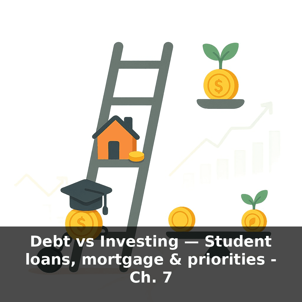Debt vs Investing — Student loans, mortgage & priorities