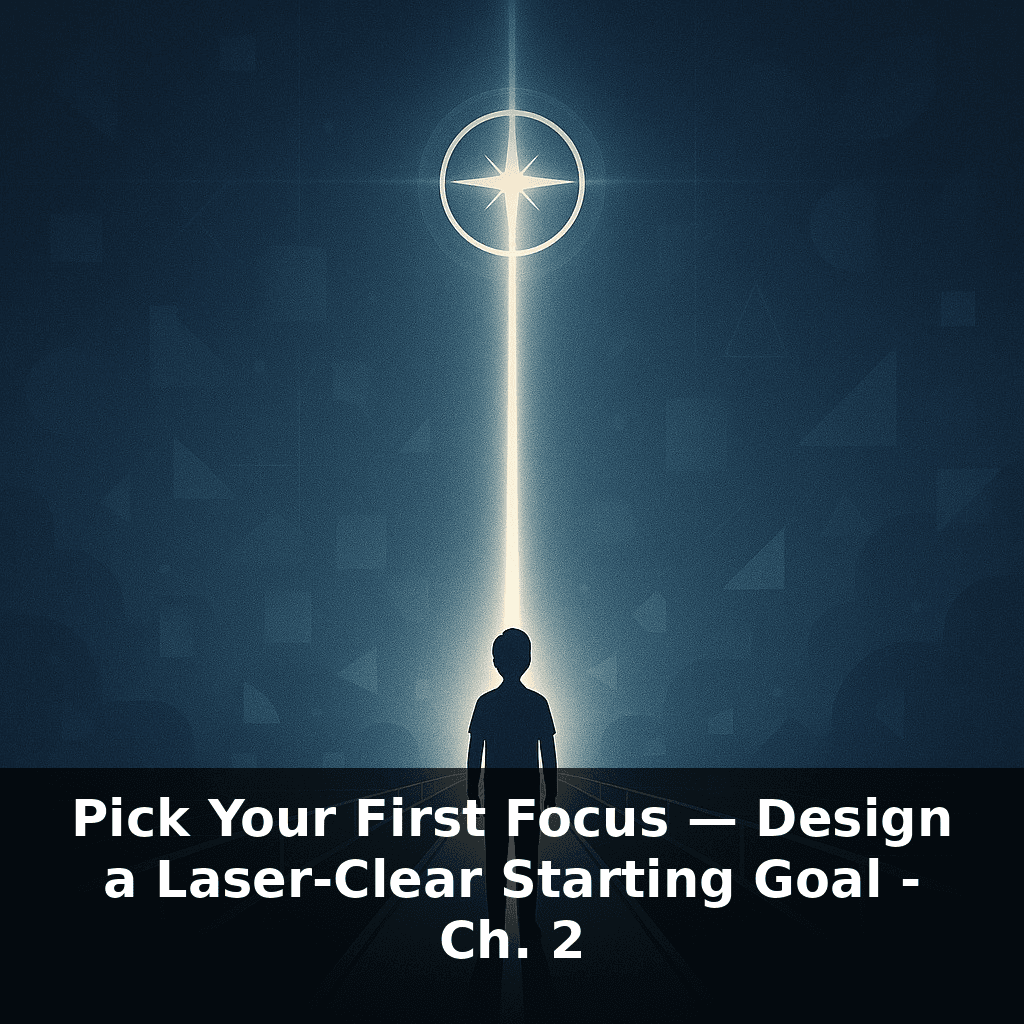 Pick Your First Focus — Design a Laser-Clear Starting Goal