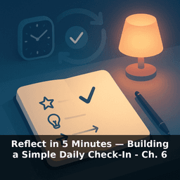 Reflect in 5 Minutes — Building a Simple Daily Check-In
