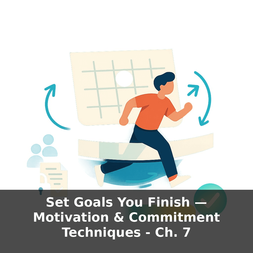 Set Goals You Finish — Motivation & Commitment Techniques
