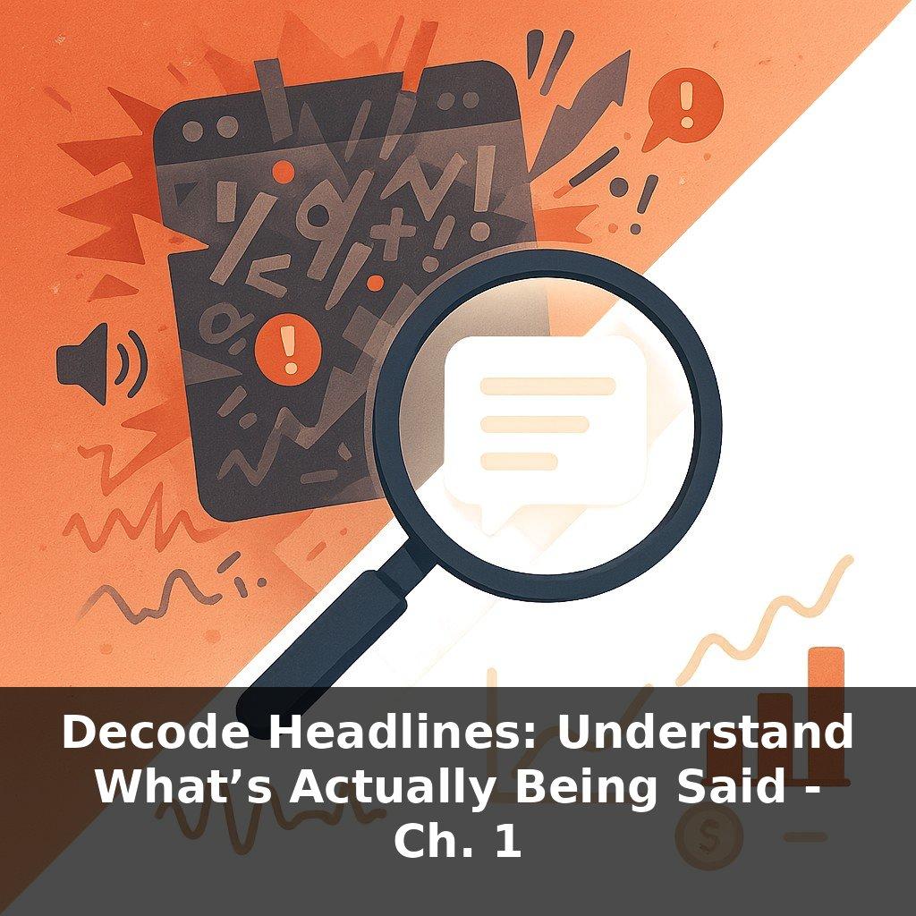 Decode Headlines: Understand What’s Actually Being Said