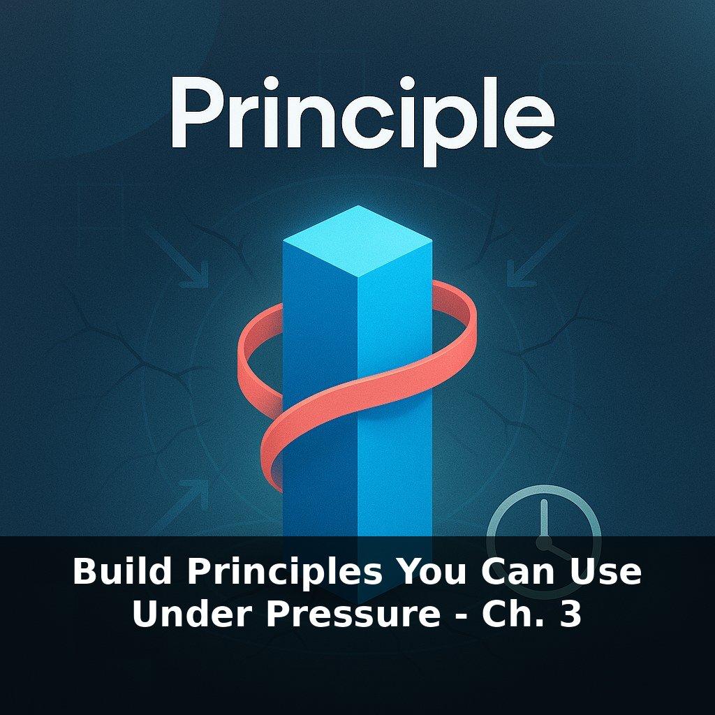 Build Principles You Can Use Under Pressure