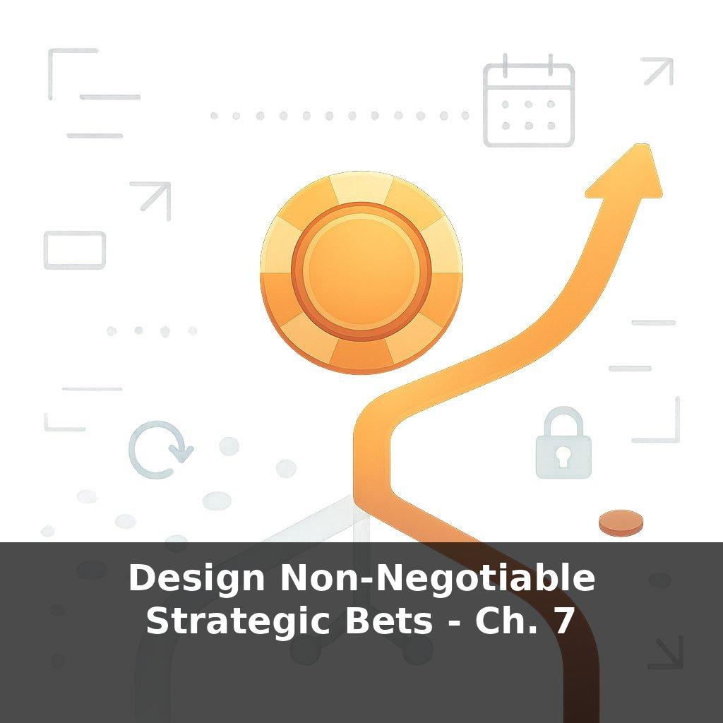 Design Non-Negotiable Strategic Bets
