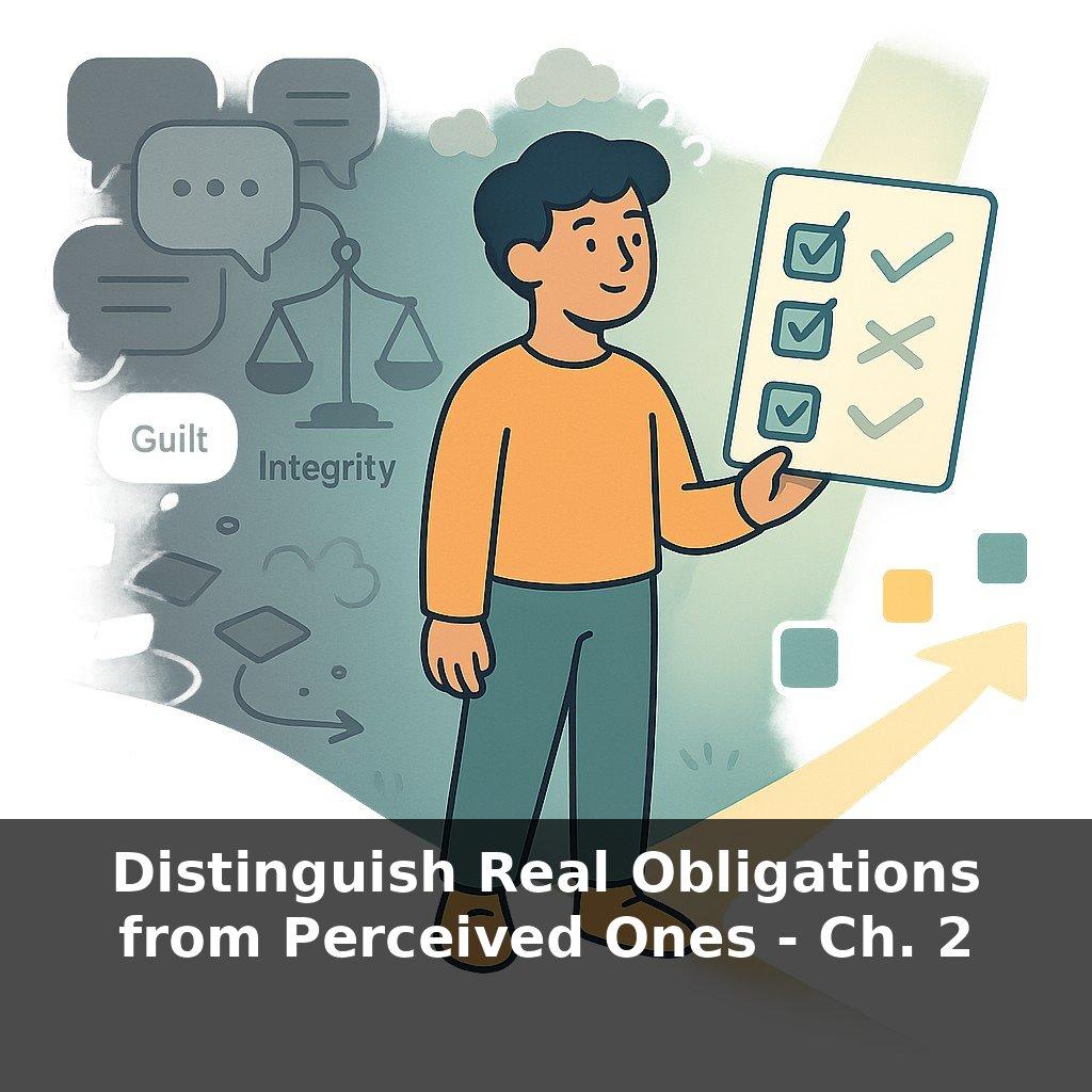 Distinguish Real Obligations from Perceived Ones