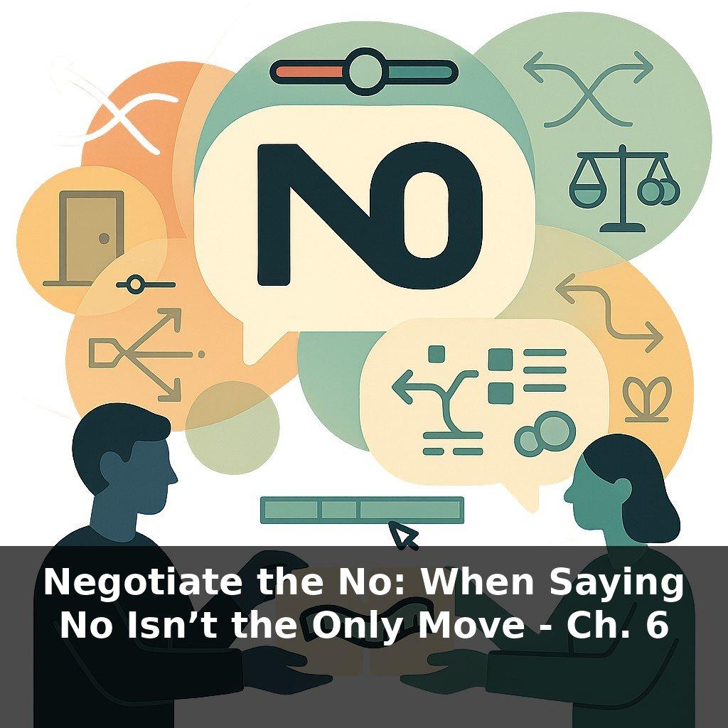 Negotiate the No: When Saying No Isn’t the Only Move