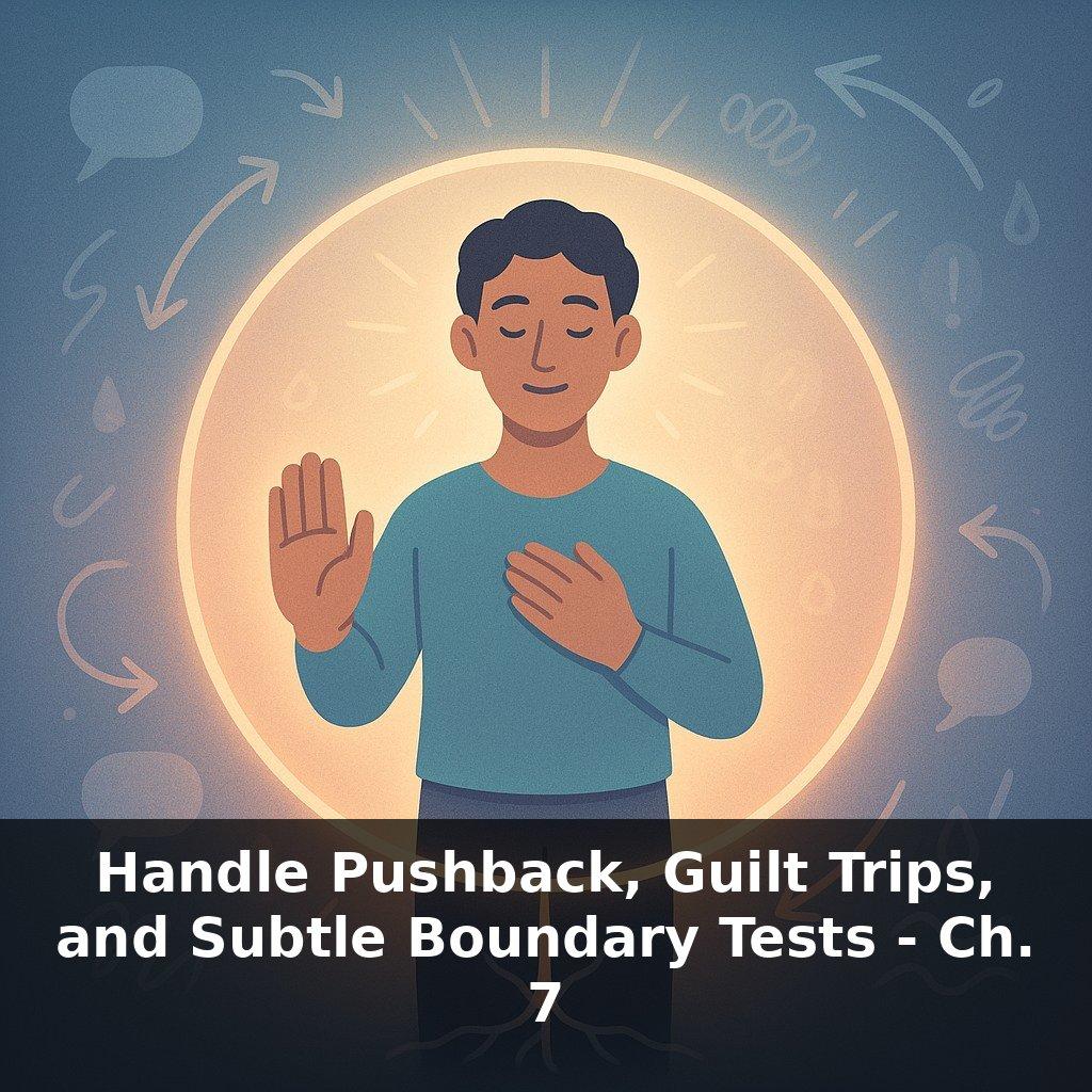 Handle Pushback, Guilt Trips, and Subtle Boundary Tests