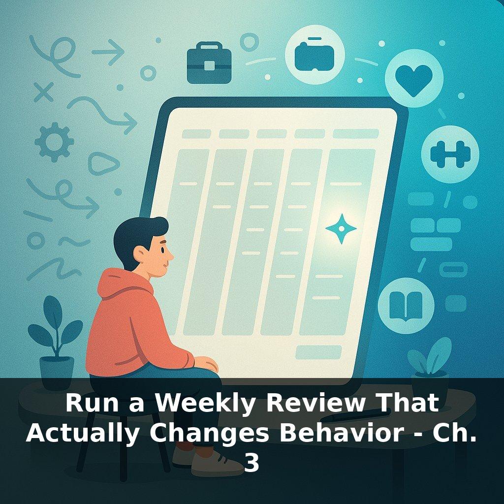 Run a Weekly Review That Actually Changes Behavior