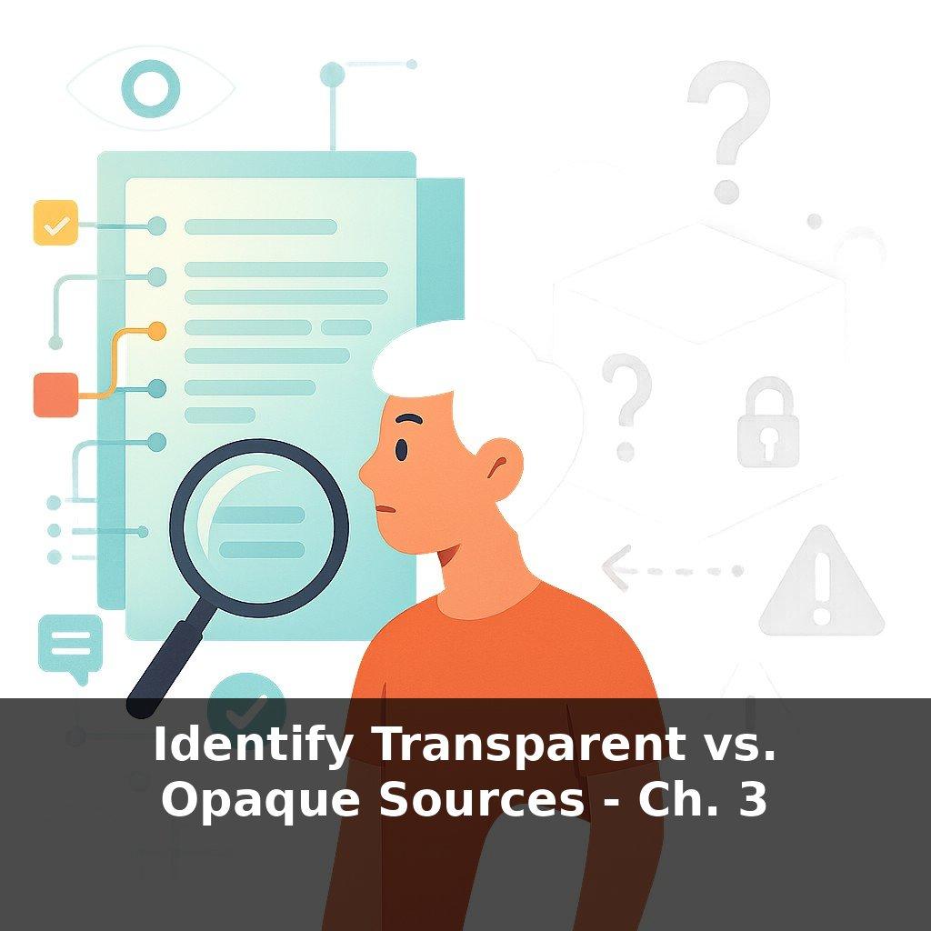 Identify Transparent vs. Opaque Sources