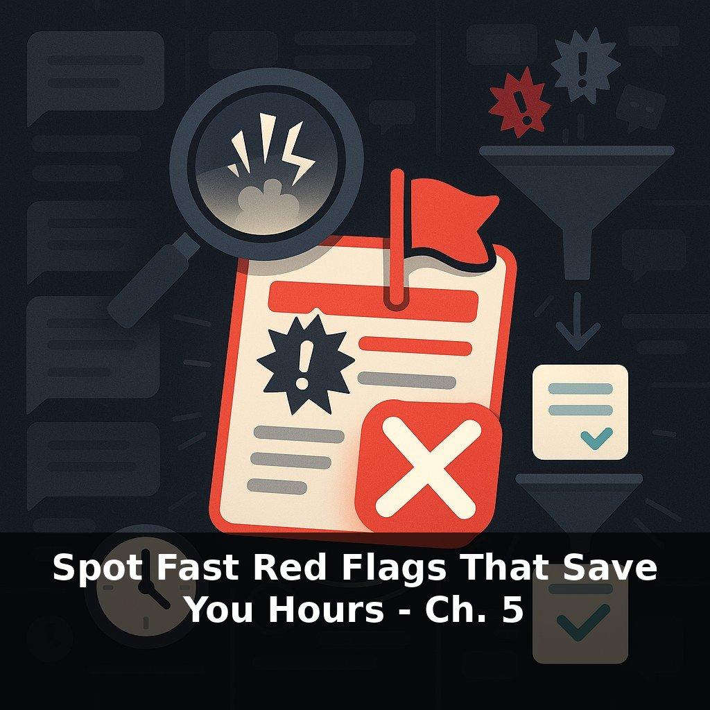Spot Fast Red Flags That Save You Hours