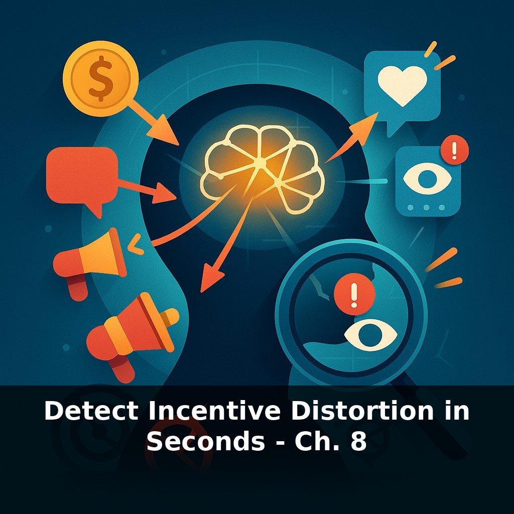 Detect Incentive Distortion in Seconds