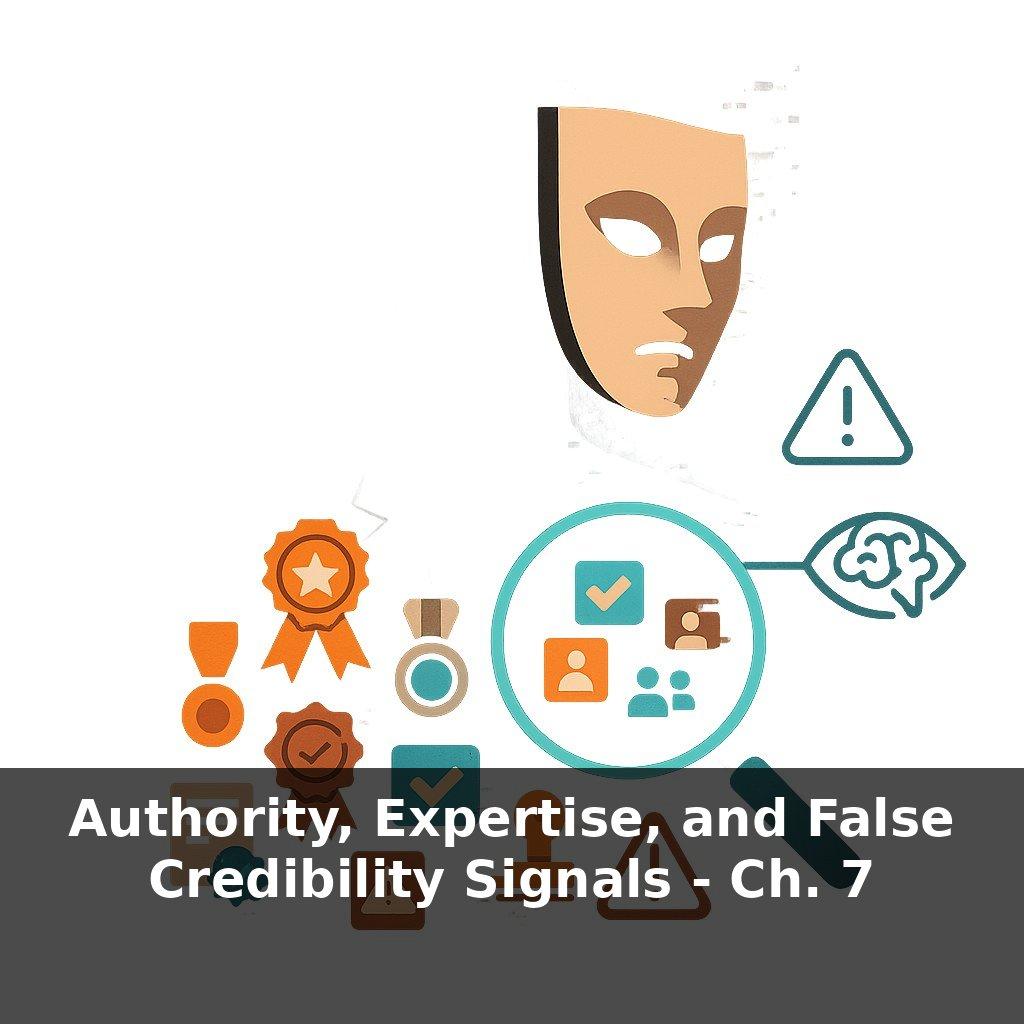 Authority, Expertise, and False Credibility Signals