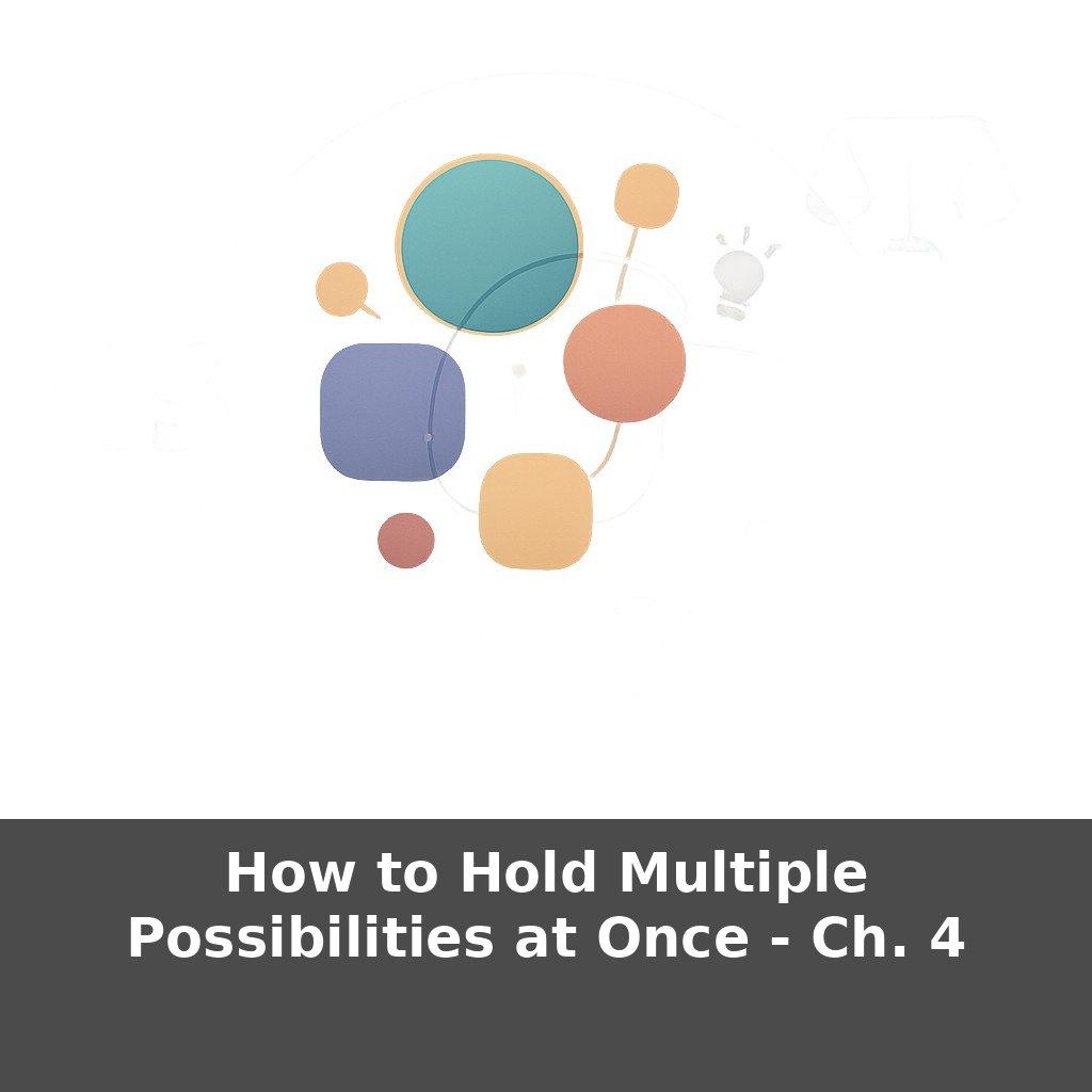 How to Hold Multiple Possibilities at Once