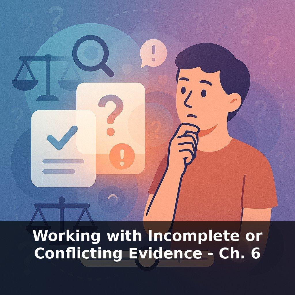 Working with Incomplete or Conflicting Evidence